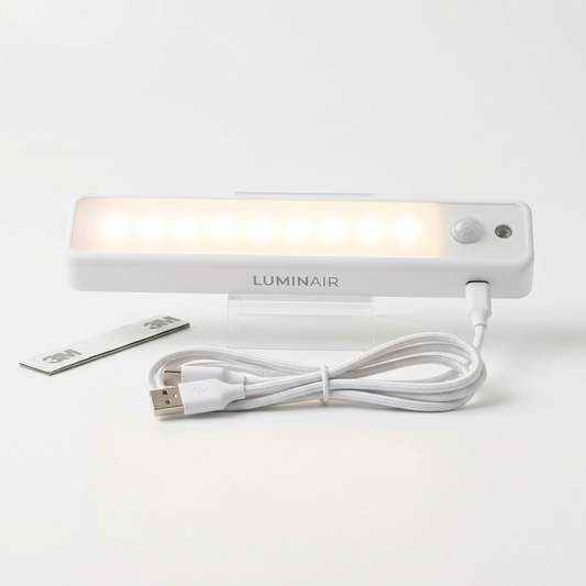 Wireless Motion Sensor LED Cabinet Light — USB-C Rechargeable
