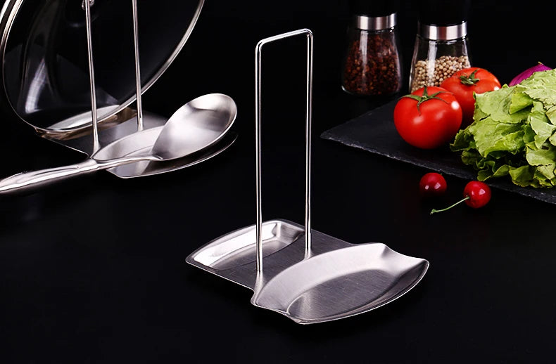 Stainless Steel Pot Lid Rack Detachable Pan