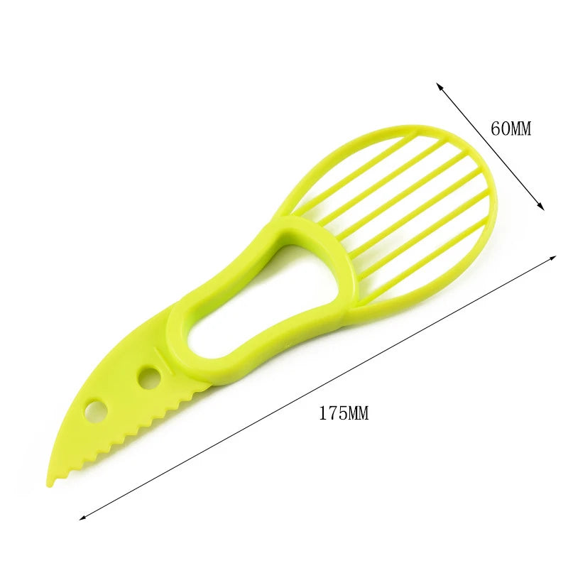 3-in-1 Avocado Slicer Split Pit Slice Tool