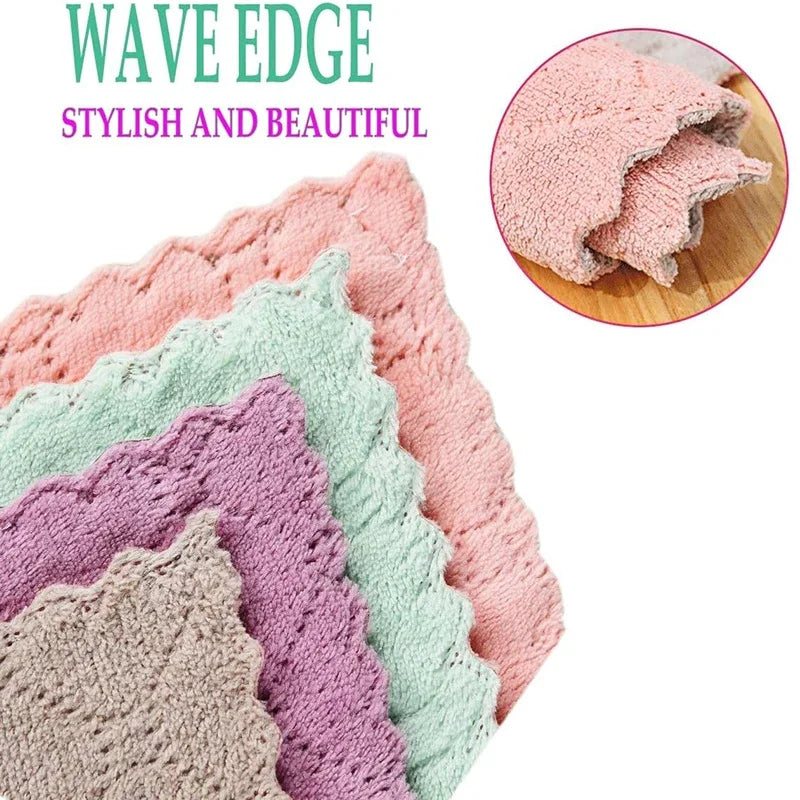 Dishwashing Cloth Kitchen Cleaning
