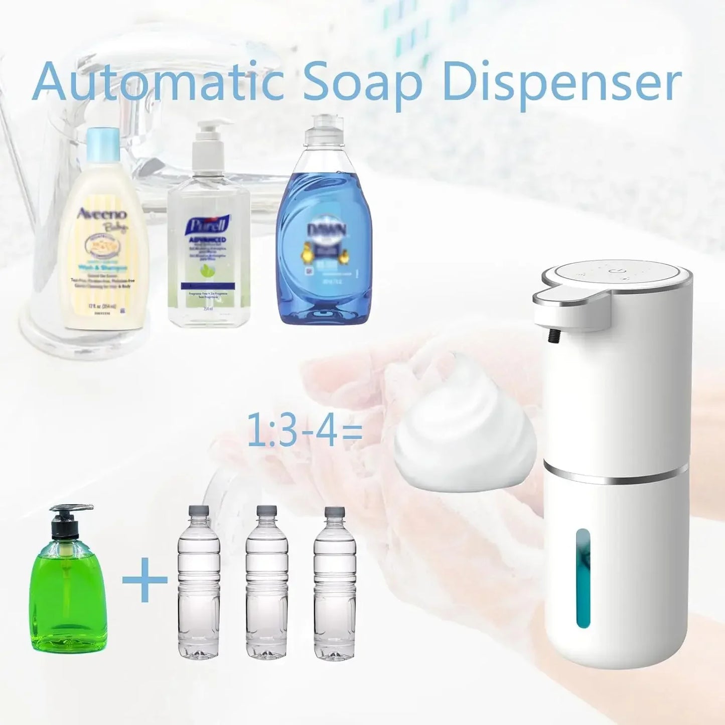 Automatic Liquid Foam Soap Dispenser