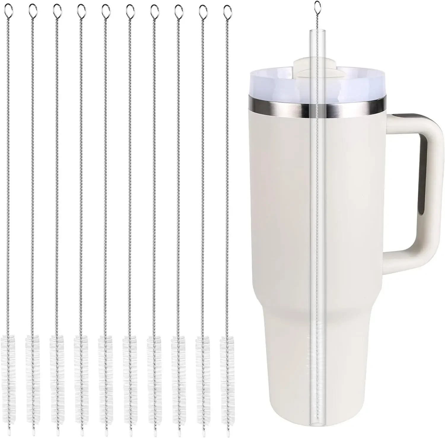 Drinking Straw Cleaning Brush Kit Reusable