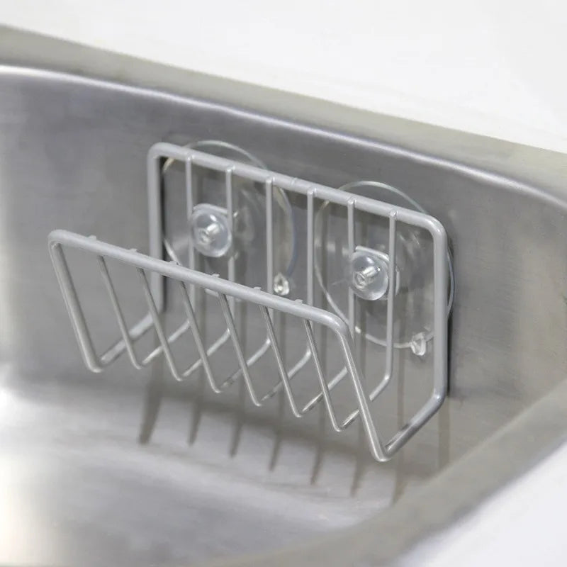 Sponge Holder For Kitchen Sink Stainless Steel