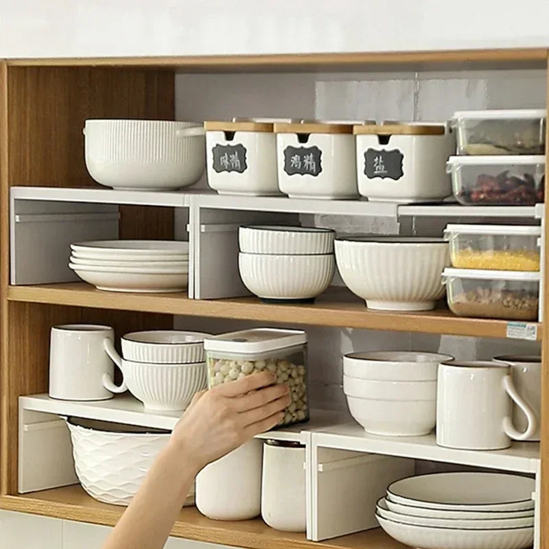 Kitchen Cupboard Organizer Retractable Cabinet