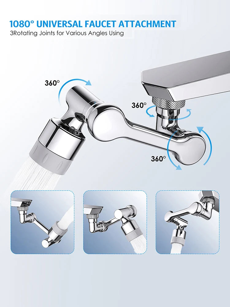 Mechanical Arm Faucet Universal