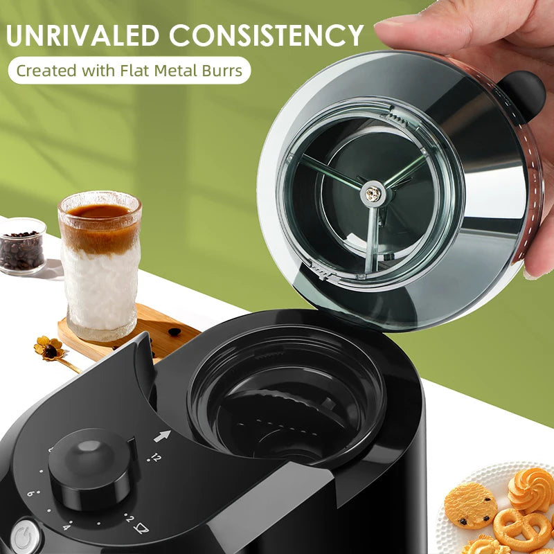 Electric Burr Coffee Grinder Adjustable