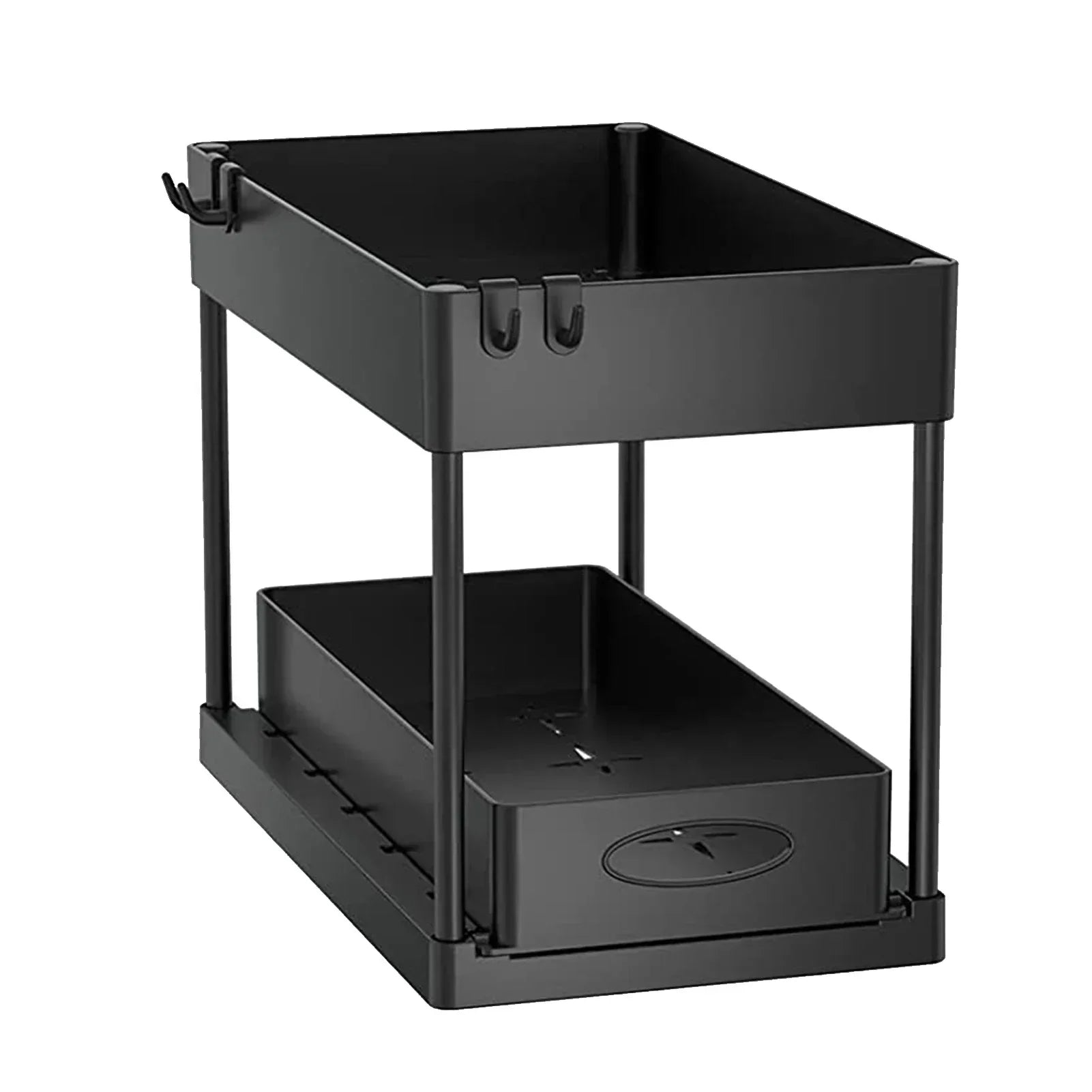 2 Tier Under Sink Organizer Sliding Cabinet