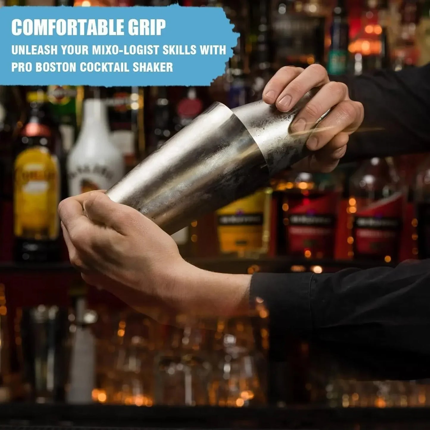 Professional Boston Cocktail Shaker Set
