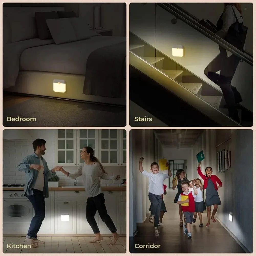 PIR Motion Sensor LED Night Light USB