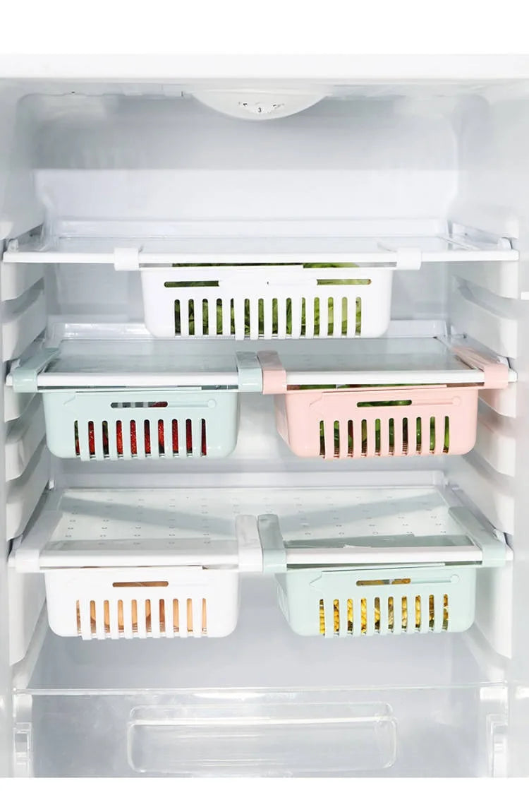 Refrigerator Storage Basket Flexible