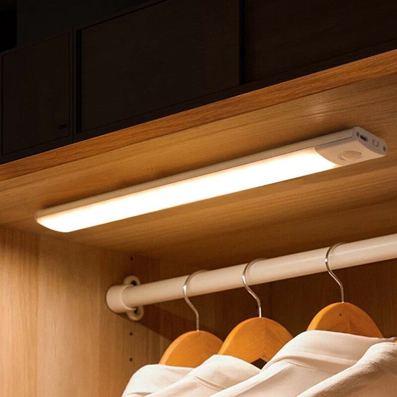 LED Bar Light with Motion Sensor — USB Rechargeable