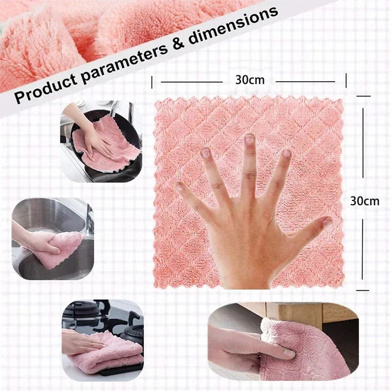 Dishwashing Cloth Kitchen Cleaning