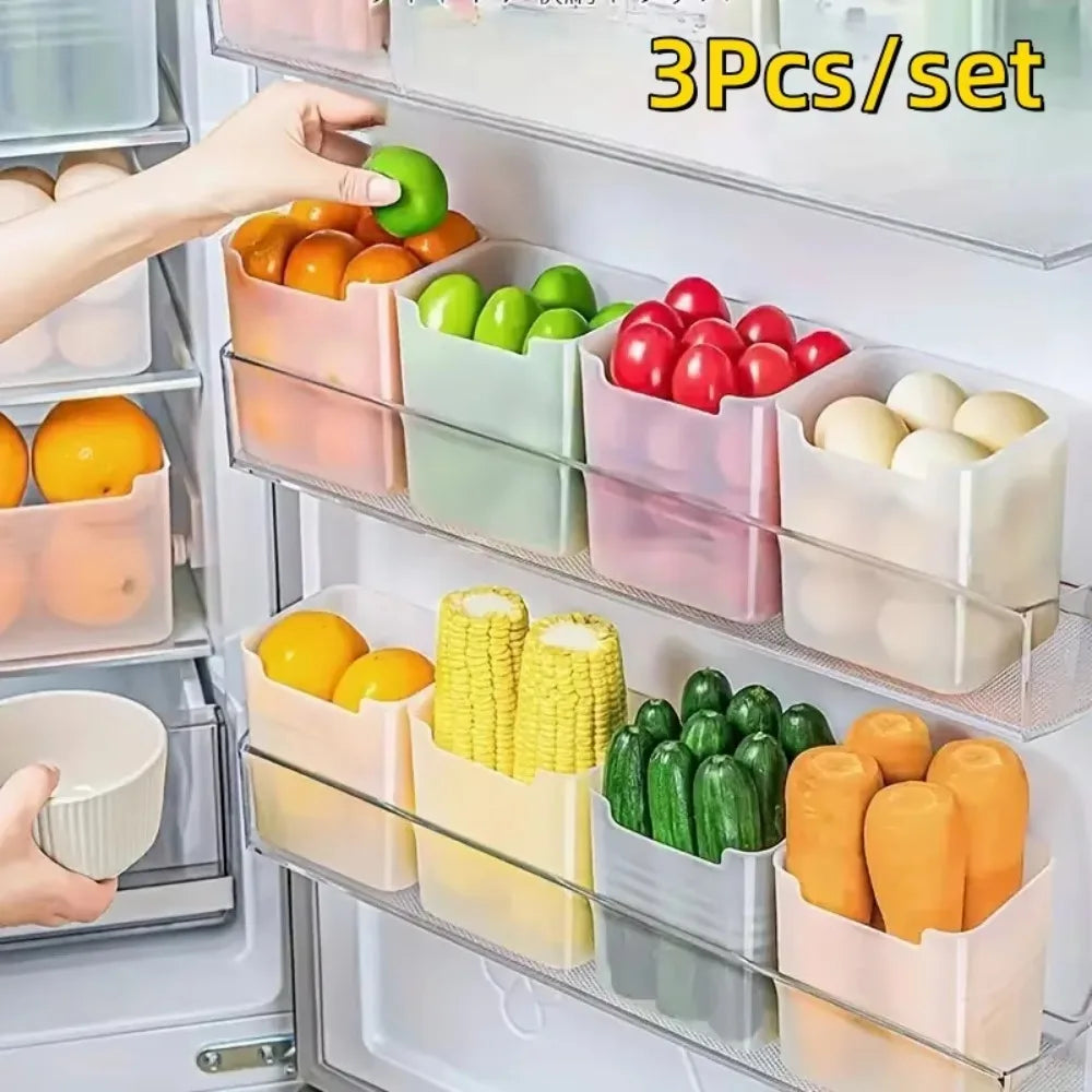 BPA-Free Clear Refrigerator Storage Box