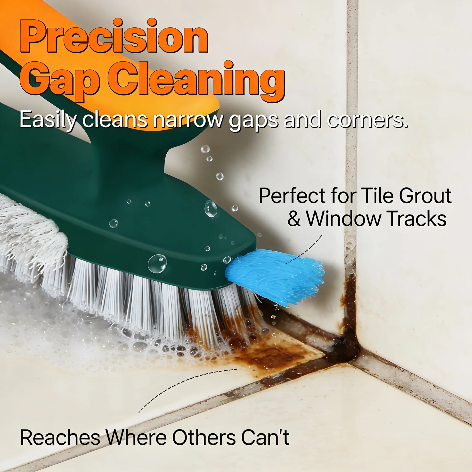 3-In-1 Multi-Function Cleaning Brush Hard