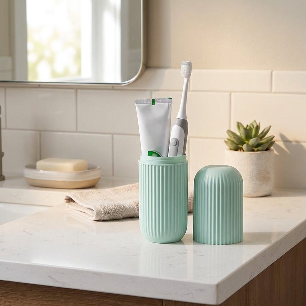 Travel Portable Toothbrush Cup Bathroom