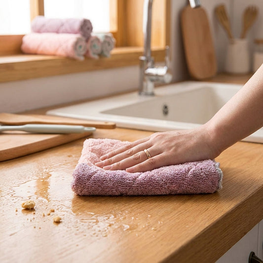 Dishwashing Cloth Kitchen Cleaning
