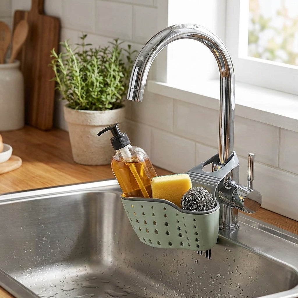 Kitchen Sink Holder Hanging Drain Basket