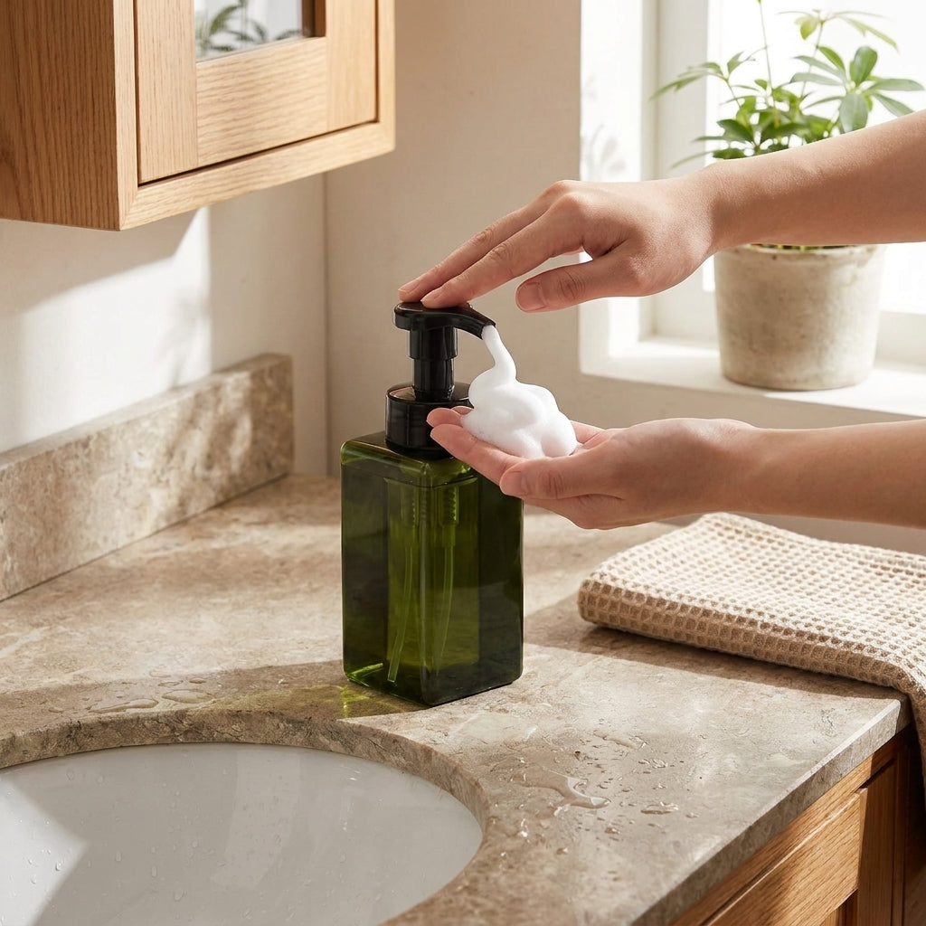 Foam Pump Soap Dispenser Bottle Refillable