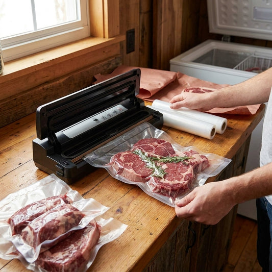 Vacuum Food Storage Bags Sealer Rolls for Meal Prep