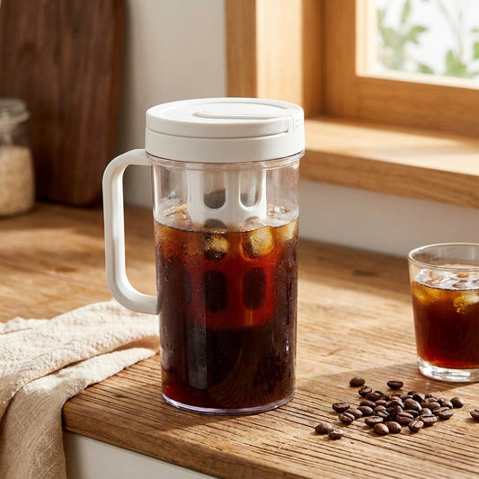 1L Cold Brew Coffee Maker Fridge-Ready Pitcher