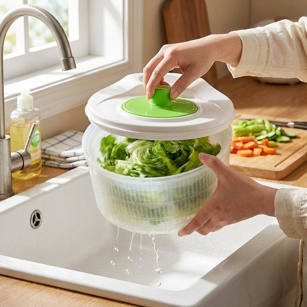Salad Spinner Vegetable Dryer Large Capacity