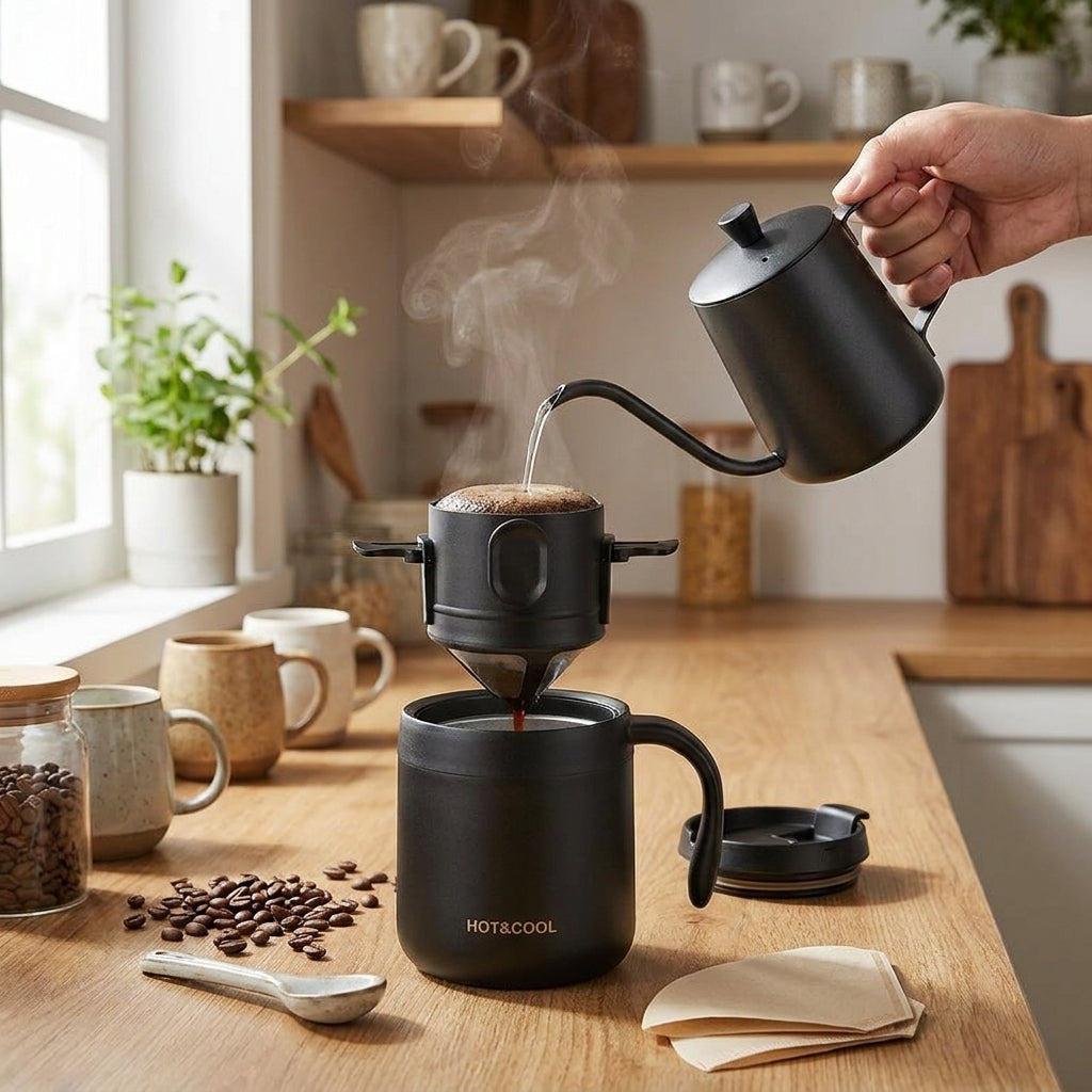 Stainless Steel Portable Coffee Filter