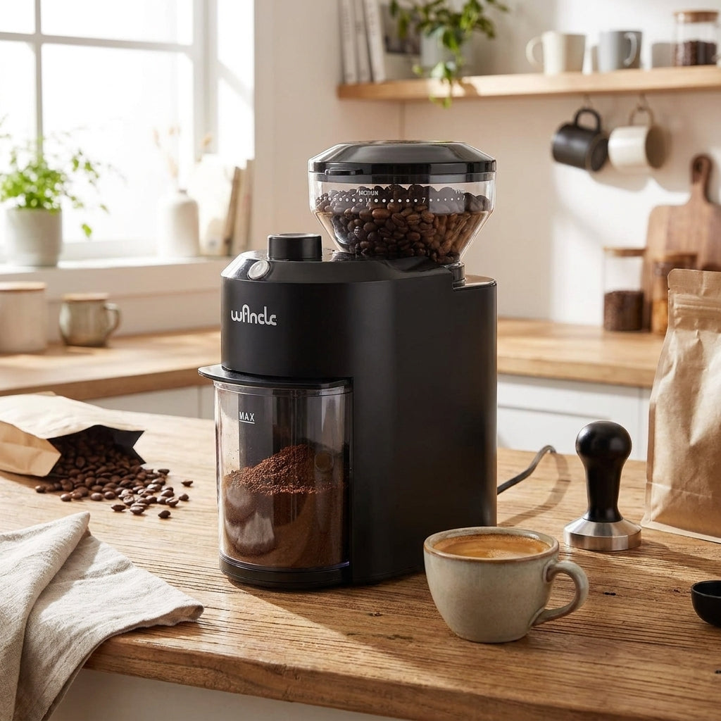 Electric Burr Coffee Grinder Adjustable