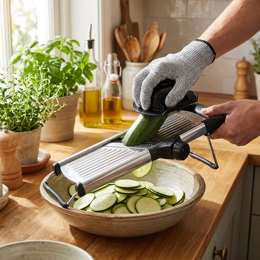 Adjustable Mandoline Slicer Stainless Steel Vegetable Cutter