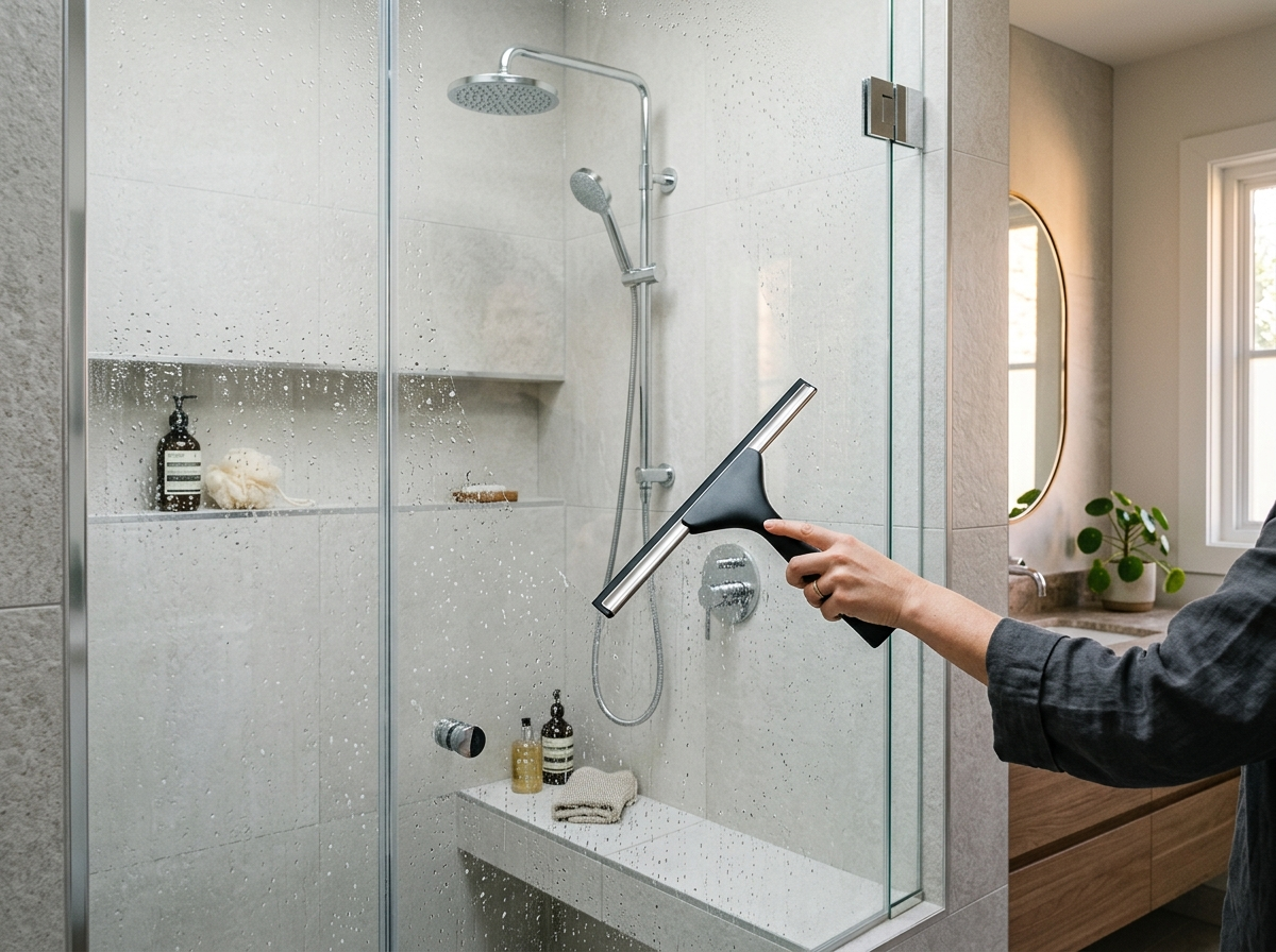 Bathroom Shower Squeegee Household Glass Wiper