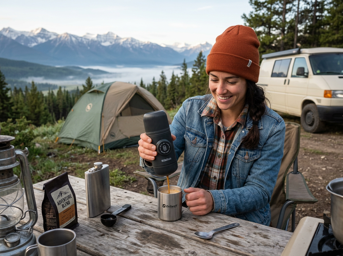 3 In 1 Portable Coffee Machine Hot Cold Water